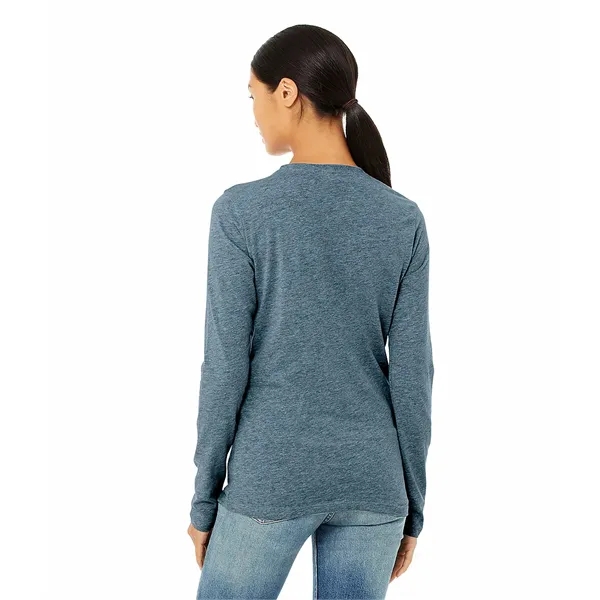 Women's jersey long sleeve tee with super soft baby jersey knit... from ASI 89380 Staton Corporate and Casual / Staton®
