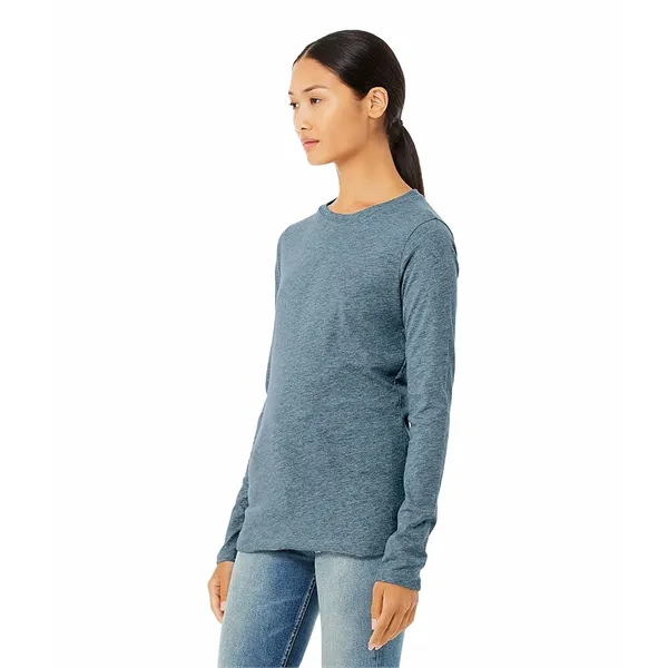Women's jersey long sleeve tee with super soft baby jersey knit... from ASI 89380 Staton Corporate and Casual / Staton®