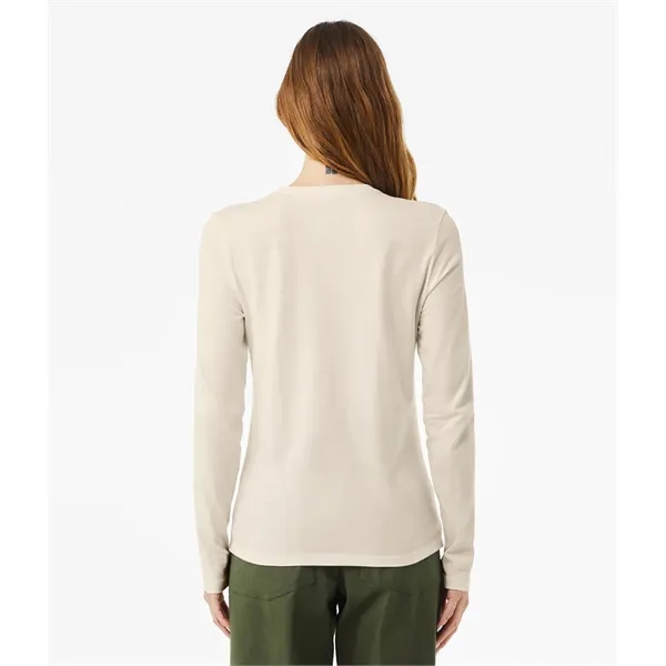 Women's jersey long sleeve tee with super soft baby jersey knit... from ASI 89380 Staton Corporate and Casual / Staton®