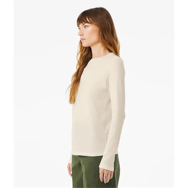 Women's jersey long sleeve tee with super soft baby jersey knit... from ASI 89380 Staton Corporate and Casual / Staton®