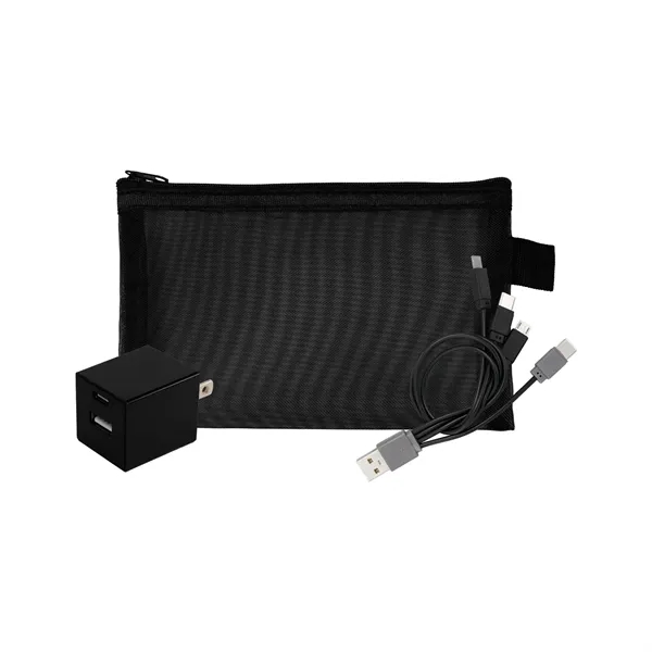 Large Recycled Mesh Wall & Cable Set... from ASI 30208 A P Specialties / AP Specialties