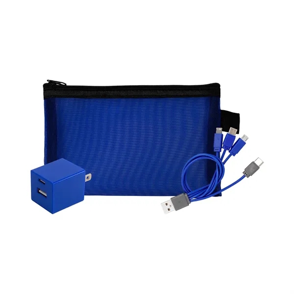 Large Recycled Mesh Wall & Cable Set... from ASI 30208 A P Specialties / AP Specialties