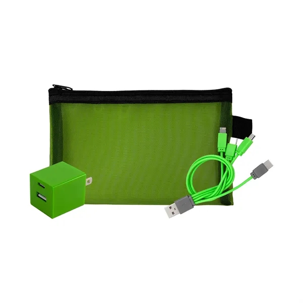 Large Recycled Mesh Wall & Cable Set... from ASI 30208 A P Specialties / AP Specialties