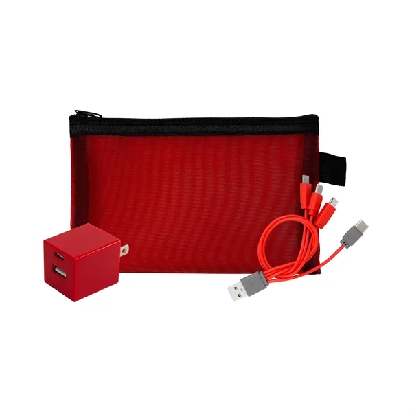 Large Recycled Mesh Wall & Cable Set... from ASI 30208 A P Specialties / AP Specialties