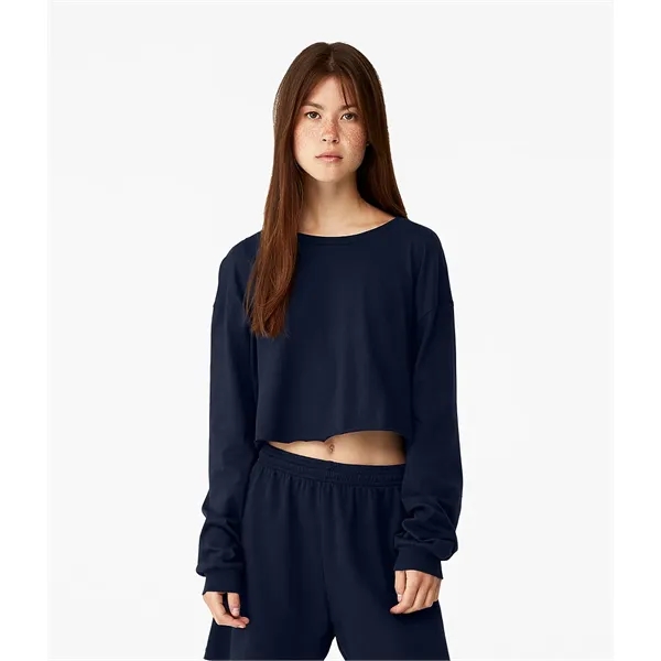 Womens Cropped Long Sleeve Tee... from ASI 89380 Staton Corporate and Casual