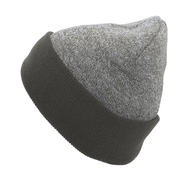 Heather Two-Tone Cuff Beanie... from ASI 89380 Staton Corporate and Casual