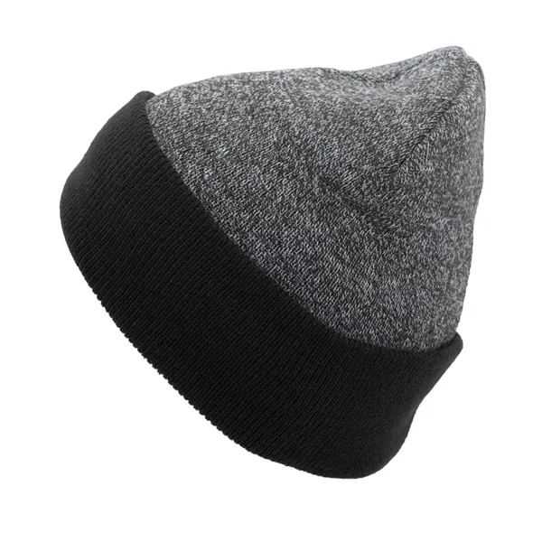 Heather Two-Tone Cuff Beanie... from ASI 89380 Staton Corporate and Casual