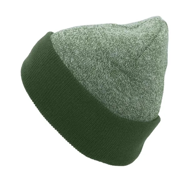Heather Two-Tone Cuff Beanie... from ASI 89380 Staton Corporate and Casual