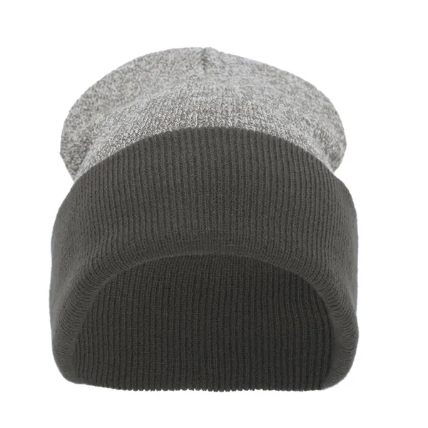 Heather Two-Tone Cuff Beanie... from ASI 89380 Staton Corporate and Casual