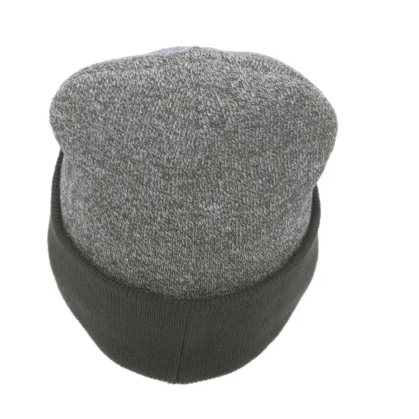 Heather Two-Tone Cuff Beanie... from ASI 89380 Staton Corporate and Casual