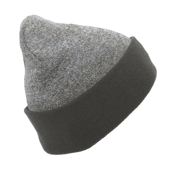 Heather Two-Tone Cuff Beanie... from ASI 89380 Staton Corporate and Casual