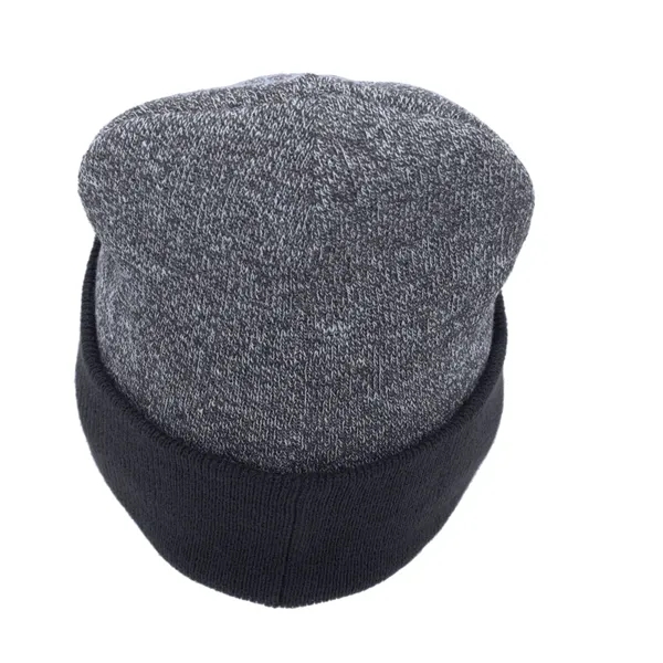 Heather Two-Tone Cuff Beanie... from ASI 89380 Staton Corporate and Casual