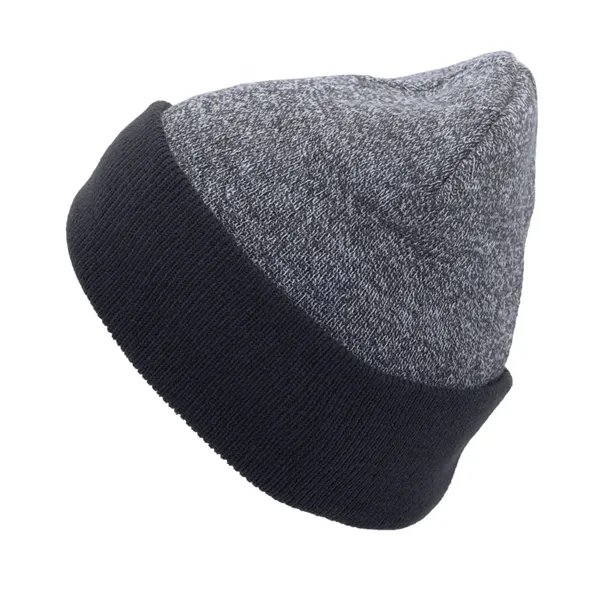 Heather Two-Tone Cuff Beanie... from ASI 89380 Staton Corporate and Casual