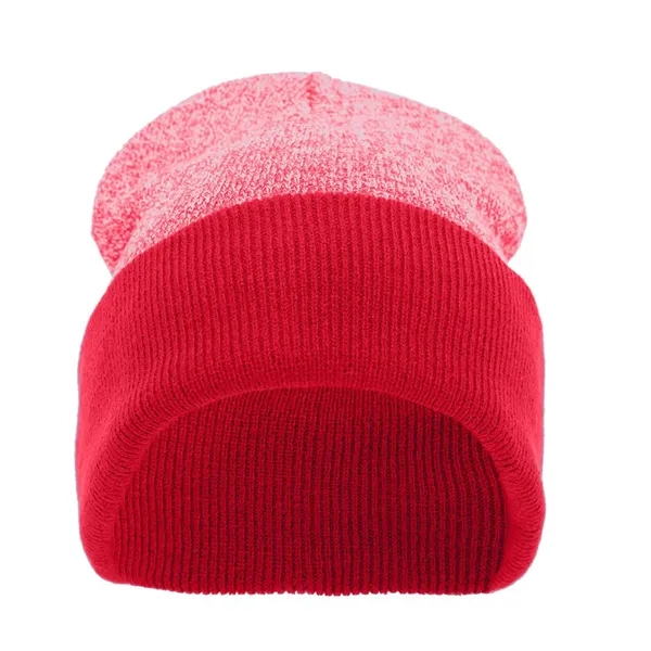 Heather Two-Tone Cuff Beanie... from ASI 89380 Staton Corporate and Casual