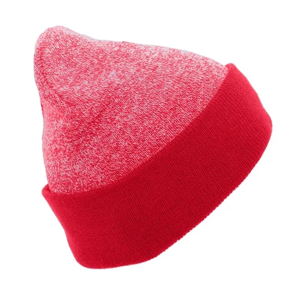Heather Two-Tone Cuff Beanie... from ASI 89380 Staton Corporate and Casual