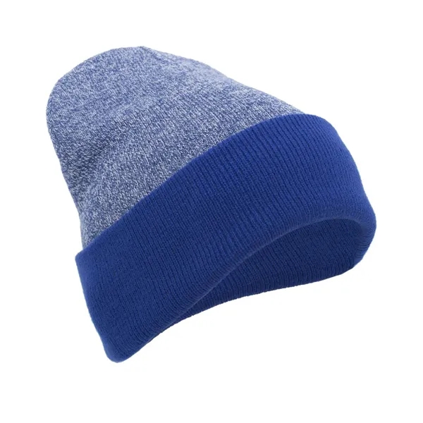Heather Two-Tone Cuff Beanie... from ASI 89380 Staton Corporate and Casual