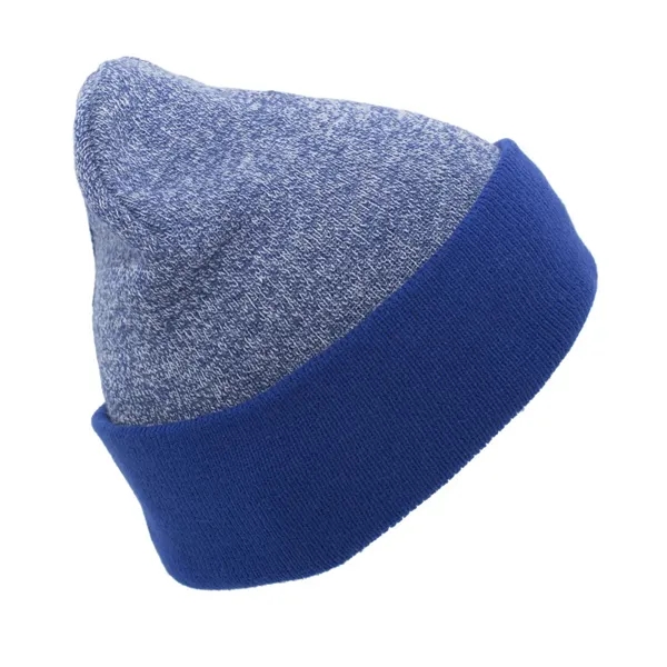 Heather Two-Tone Cuff Beanie... from ASI 89380 Staton Corporate and Casual