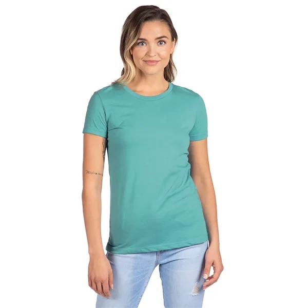 Women's CVC crew shirt, 4.3 ounce, 60% combed ring spun cotton/40%... from ASI 89380 Staton Corporate and Casual