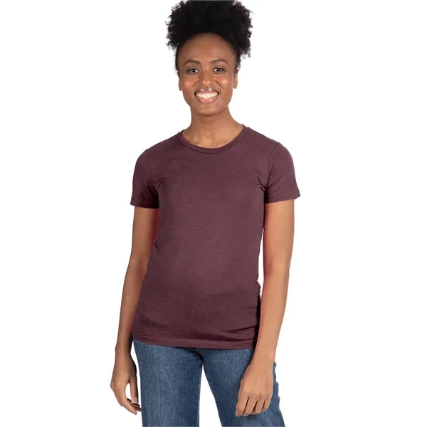 Women's CVC crew shirt, 4.3 ounce, 60% combed ring spun cotton/40%... from ASI 89380 Staton Corporate and Casual