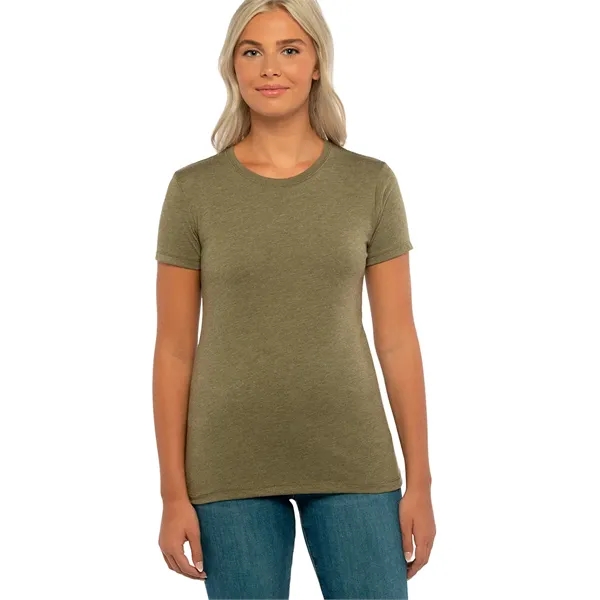 Women's Triblend Jersey Crew Shirt. Blank product.... from ASI 89380 Staton Corporate and Casual