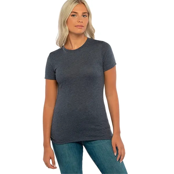 Women's Triblend Jersey Crew Shirt. Blank product.... from ASI 89380 Staton Corporate and Casual