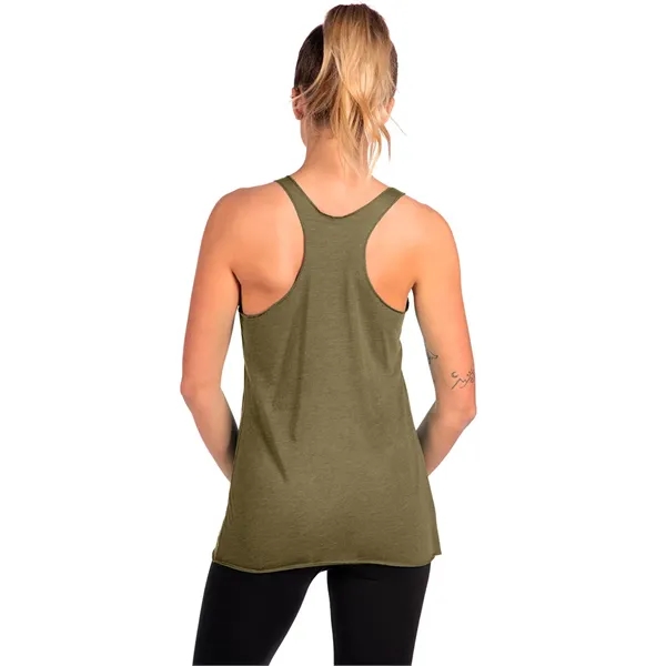 Women's Triblend Racerback Tank. Tri blend has a heather look for... from ASI 89380 Staton Corporate and Casual