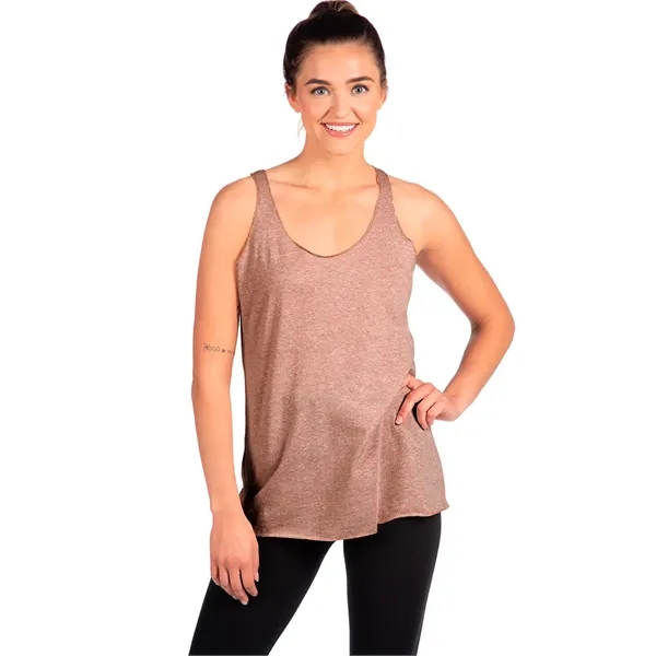 Women's Triblend Racerback Tank. Tri blend has a heather look for... from ASI 89380 Staton Corporate and Casual