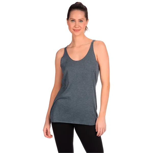 Women's Triblend Racerback Tank. Tri blend has a heather look for... from ASI 89380 Staton Corporate and Casual