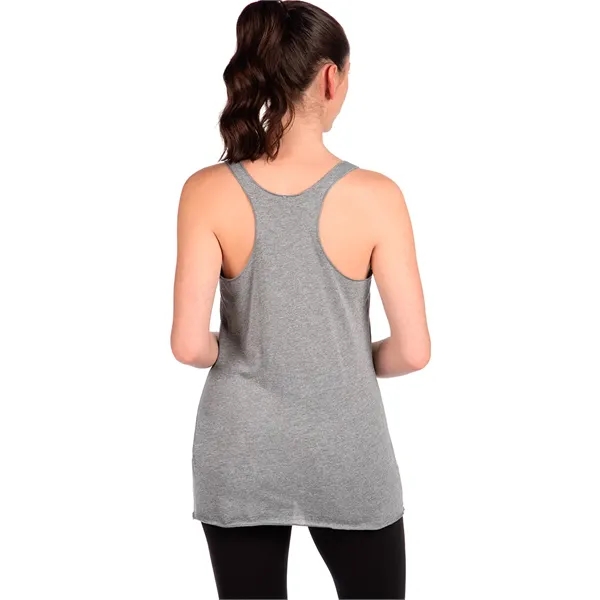 Women's Triblend Racerback Tank. Tri blend has a heather look for... from ASI 89380 Staton Corporate and Casual