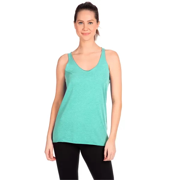 Women's Triblend Racerback Tank. Tri blend has a heather look for... from ASI 89380 Staton Corporate and Casual