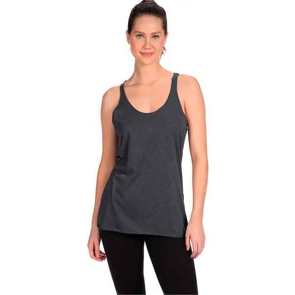 Women's Triblend Racerback Tank. Tri blend has a heather look for... from ASI 89380 Staton Corporate and Casual