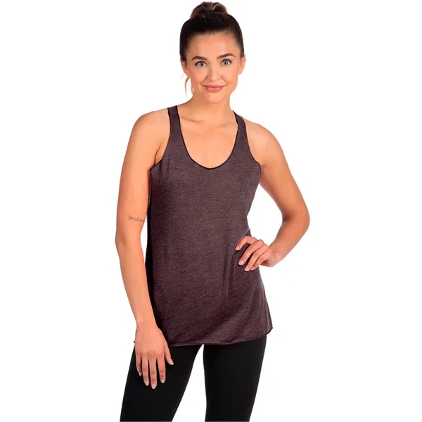 Women's Triblend Racerback Tank. Tri blend has a heather look for... from ASI 89380 Staton Corporate and Casual