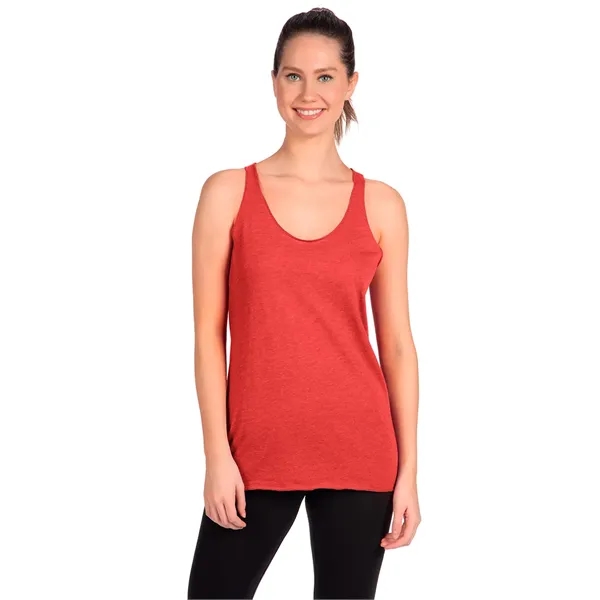 Women's Triblend Racerback Tank. Tri blend has a heather look for... from ASI 89380 Staton Corporate and Casual