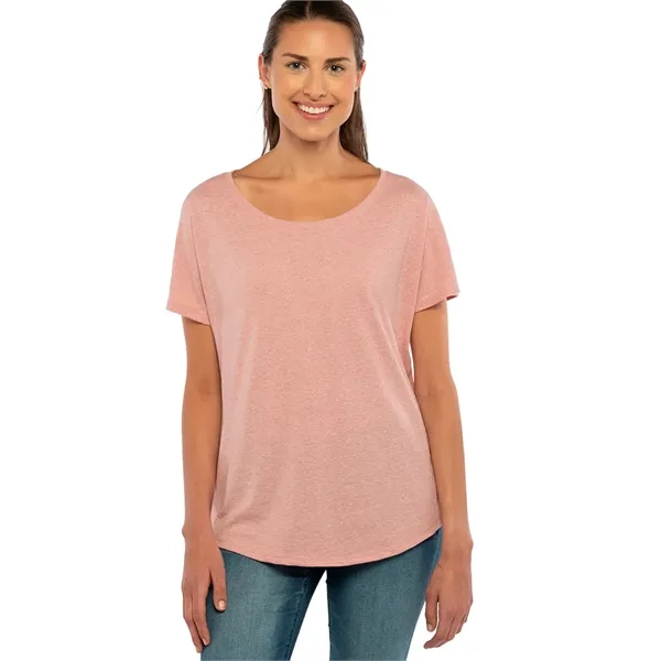 Women's Triblend Dolman Tee Shirt. Blank product.... from ASI 89380 Staton Corporate and Casual
