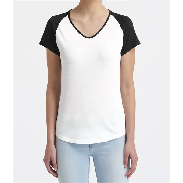 Womens Tri-Blend Raglan Tee... from ASI 89380 Staton Corporate and Casual