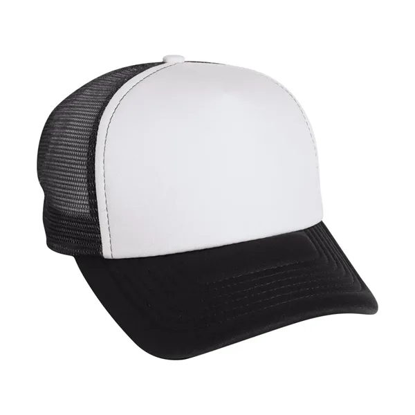 Mega Cap Summer Trucker Cap. Five panel. Blank Product.... from ASI 89380 Staton Corporate and Casual / Staton®
