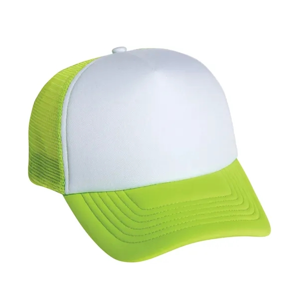 Mega Cap Summer Trucker Cap. Five panel. Blank Product.... from ASI 89380 Staton Corporate and Casual / Staton®