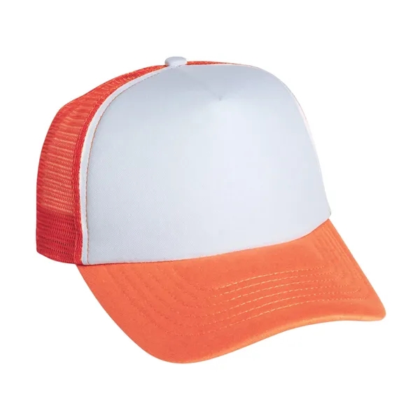Mega Cap Summer Trucker Cap. Five panel. Blank Product.... from ASI 89380 Staton Corporate and Casual / Staton®