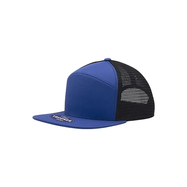 Cotton Twill 7 Panel Trucker... from ASI 89380 Staton Corporate and Casual