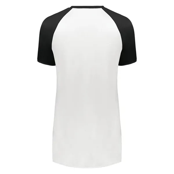 Girls Cutter+ V-Neck Jersey... from ASI 89380 Staton Corporate and Casual