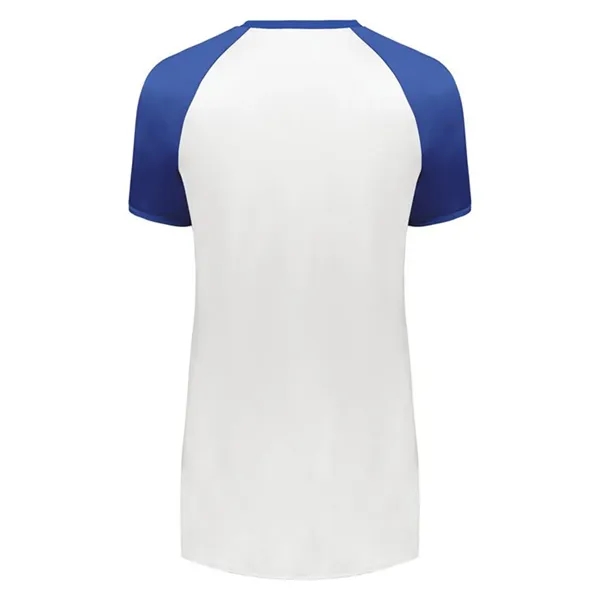 Girls Cutter+ V-Neck Jersey... from ASI 89380 Staton Corporate and Casual