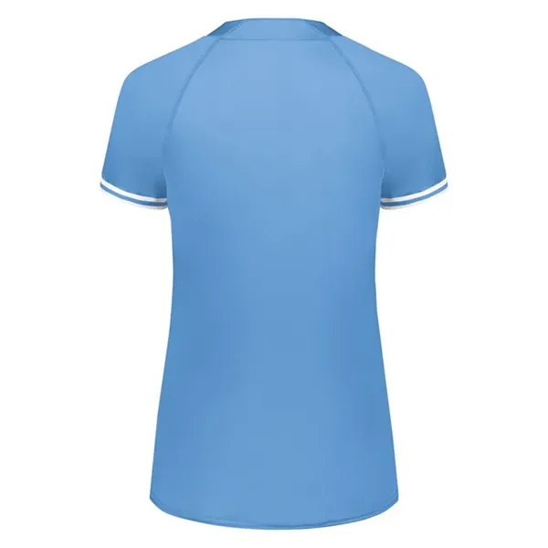 Ladies Cutter+ Henley Jersey... from ASI 89380 Staton Corporate and Casual