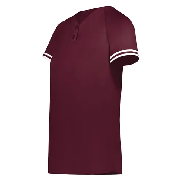 Ladies Cutter+ Henley Jersey... from ASI 89380 Staton Corporate and Casual