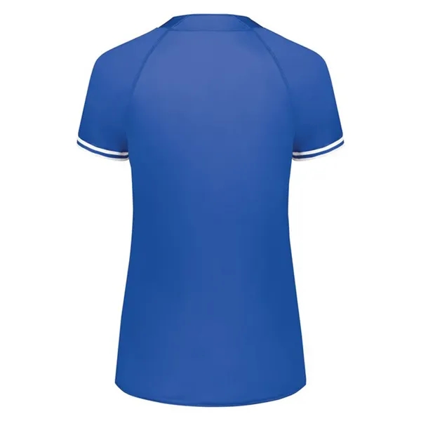 Ladies Cutter+ Henley Jersey... from ASI 89380 Staton Corporate and Casual