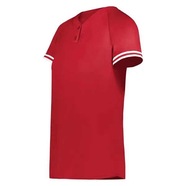 Ladies Cutter+ Henley Jersey... from ASI 89380 Staton Corporate and Casual