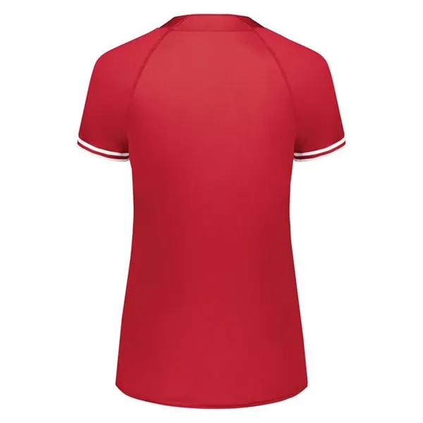 Ladies Cutter+ Henley Jersey... from ASI 89380 Staton Corporate and Casual