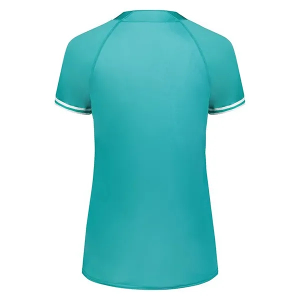 Ladies Cutter+ Henley Jersey... from ASI 89380 Staton Corporate and Casual