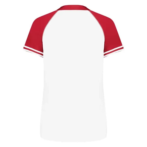 Ladies Cutter+ Henley Jersey... from ASI 89380 Staton Corporate and Casual