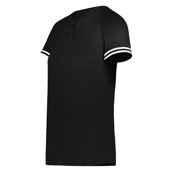 Girls Cutter+ Henley Jersey... from ASI 89380 Staton Corporate and Casual