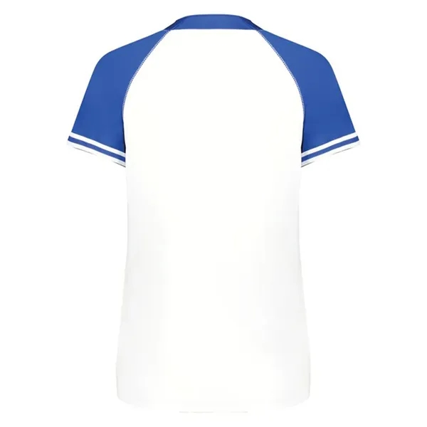 Girls Cutter+ Henley Jersey... from ASI 89380 Staton Corporate and Casual